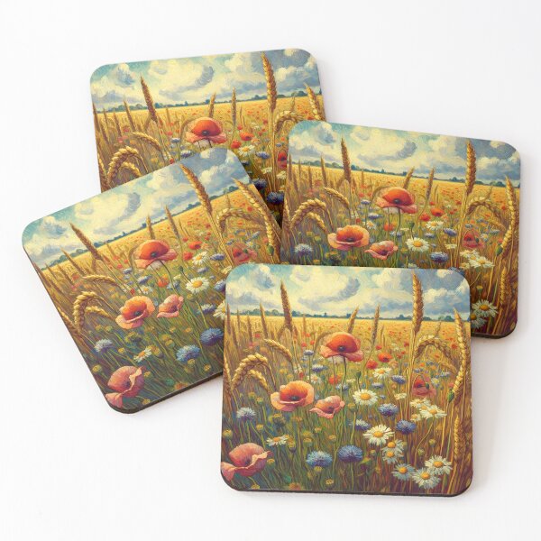 Item preview, Summertime with the wildflowers by heidiannemorris ©️  designed and sold by FOLK ART FUSION by heidiannemorris.