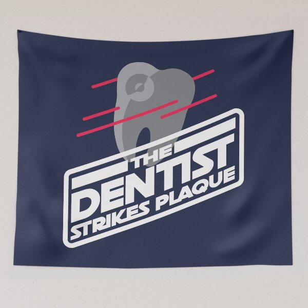 Item preview, Pediatric Dentist Office Decor - The Dentist Strikes Plaque  designed and sold by DOODL.