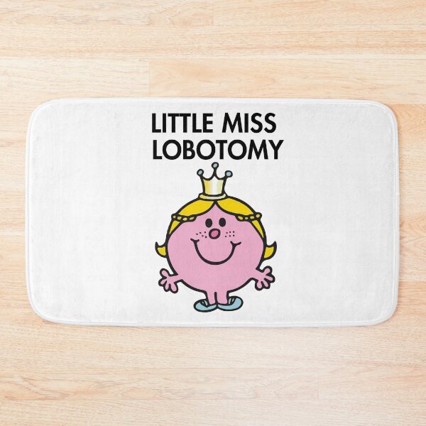 Item preview, Little Miss Lobotomy Funny Design designed and sold by tinytofu.