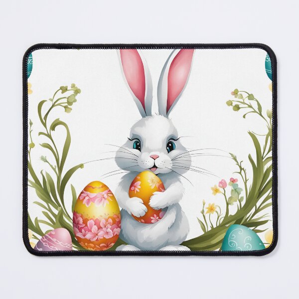 Item preview, Bunny with an egg in her arms designed and sold by Marcu Ioachim.