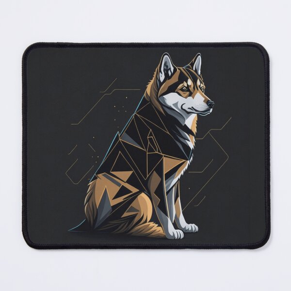 Item preview, Colorful Abstract Art Dog designed and sold by FTS-Studio.
