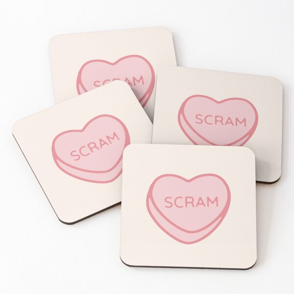 Item preview, Scram Conversation Insult Hearts  designed and sold by maura41.