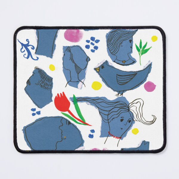 Item preview, group portrait, collage made of a blue taxes envelop designed and sold by mariska eyck.