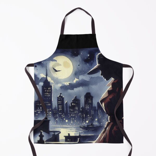 Item preview, 50s Noir poster Femme Fatale Rooftop Chase [Watercolor] designed and sold by RESToRAPTOR.