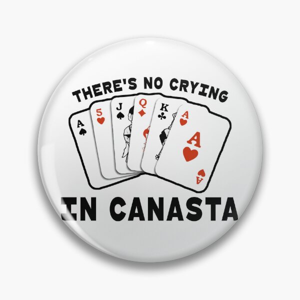 Item preview, There's No Crying In Canasta designed and sold by Angry Swan Designs.