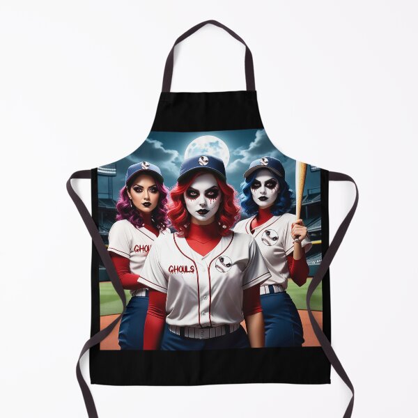 Item preview, Ghouls - Female Baseball Team designed and sold by FatCatStudios.
