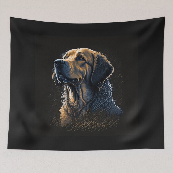Item preview, Colorful Abstract Art Dog designed and sold by FTS-Studio.