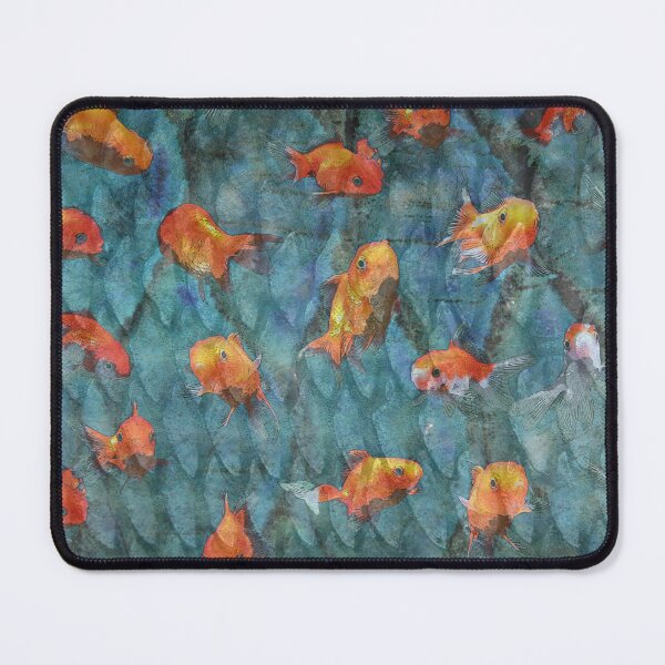 Item preview, Modern Abstract Colorful Fish Art designed and sold by Cuteanimalgifts.