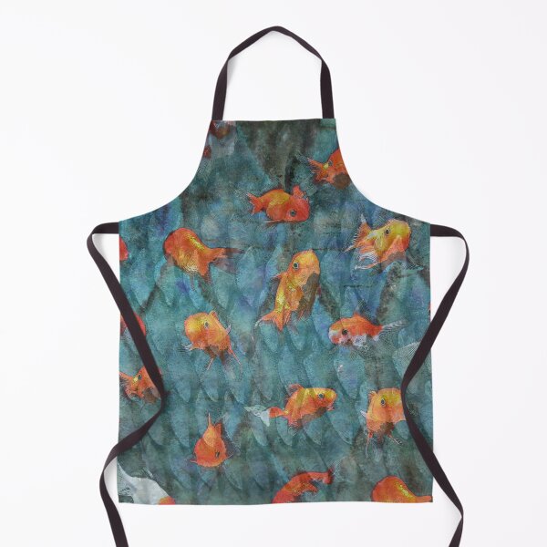 Item preview, Modern Abstract Colorful Fish Art designed and sold by Cuteanimalgifts.