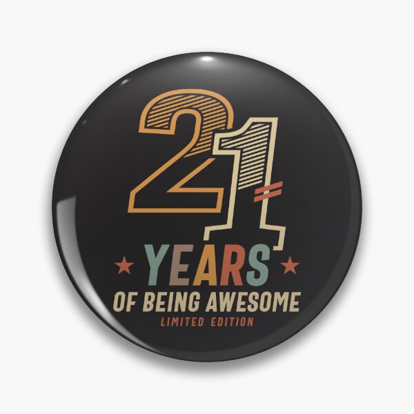 Item preview, 21 Years Of Being Awesome 2003 21st Birthday designed and sold by cidolopez.