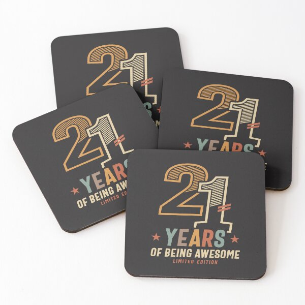 Item preview, 21 Years Of Being Awesome 2003 21st Birthday designed and sold by cidolopez.
