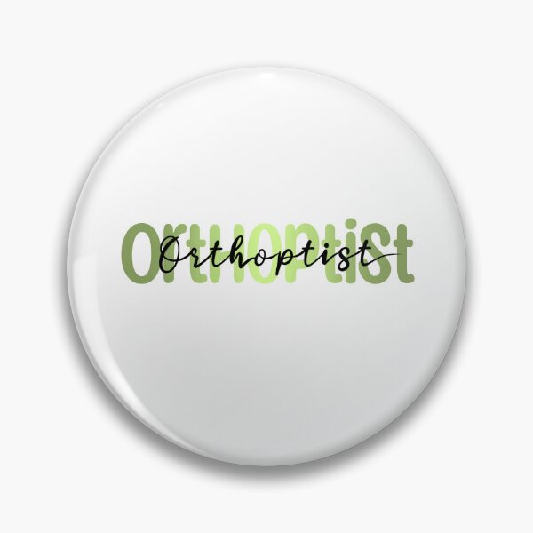 Item preview, Orthoptist in green  designed and sold by Orthopchicks.