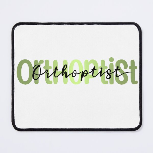 Item preview, Orthoptist in green designed and sold by Orthopchicks.