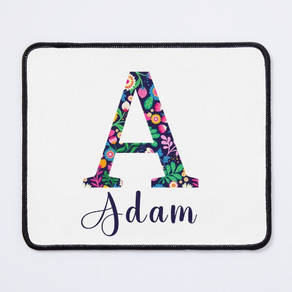 Item preview, Adam - Letter and flowers designed and sold by Anto59290.