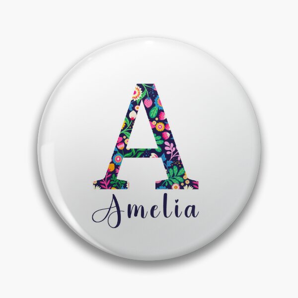 Item preview, Amelia - Letter and flowers designed and sold by Anto59290.