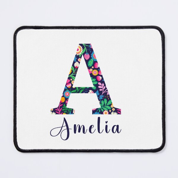 Item preview, Amelia - Letter and flowers designed and sold by Anto59290.