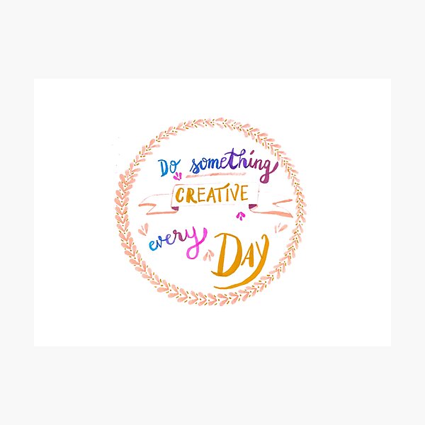 Item preview, Creative hand lettering designed and sold by AnjaLiaDesigns.
