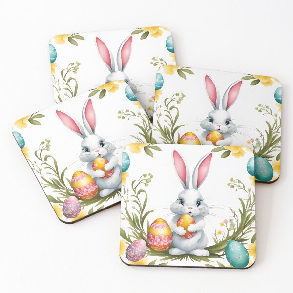 Item preview, Bunny with an egg in her arms designed and sold by Marcu Ioachim.