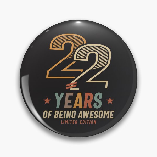 Item preview, 22 Years Of Being Awesome 2002 22nd Birthday  designed and sold by cidolopez.
