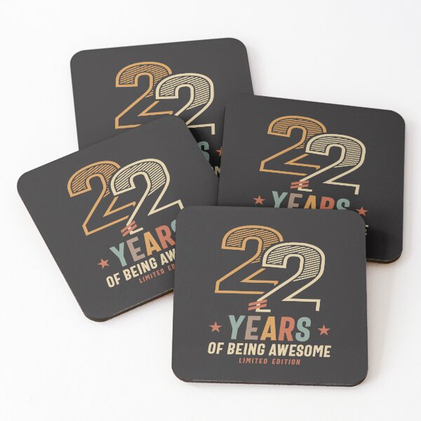 Item preview, 22 Years Of Being Awesome 2002 22nd Birthday  designed and sold by cidolopez.