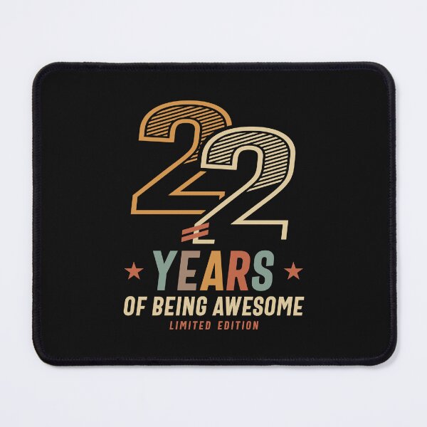 Item preview, 22 Years Of Being Awesome 2002 22nd Birthday  designed and sold by cidolopez.