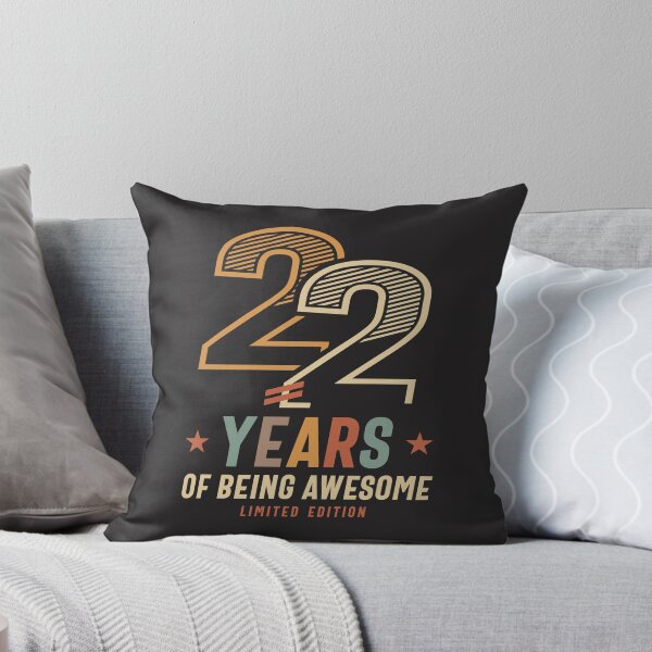 Item preview, 22 Years Of Being Awesome 2002 22nd Birthday  designed and sold by cidolopez.