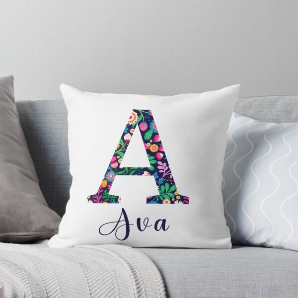Item preview, Ava - Letter and flowers designed and sold by Anto59290.