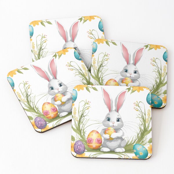 Item preview, Colorful eggs, bunnies, and springtime joy designed and sold by Marcu Ioachim.