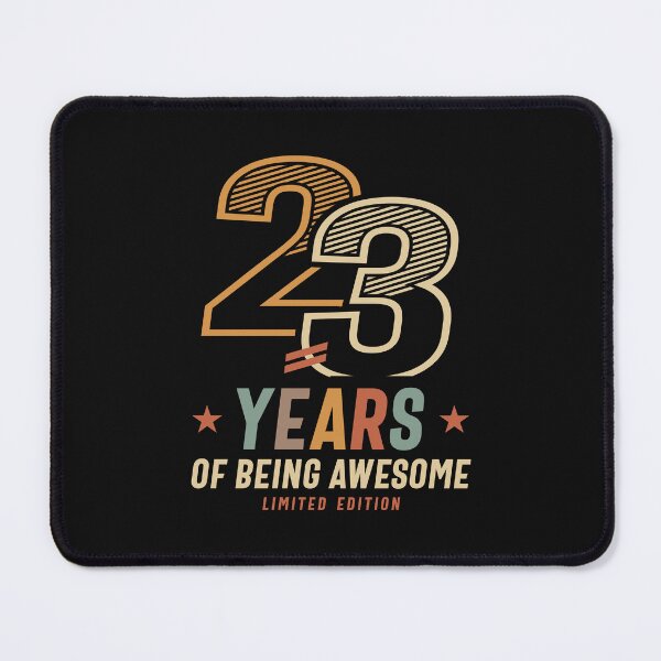 Item preview, 23 Years Of Being Awesome 2001 23rd Birthday designed and sold by cidolopez.