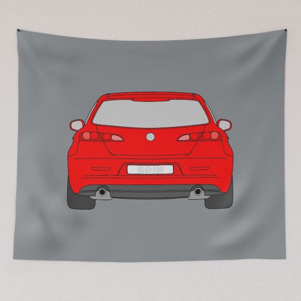 Item preview, Alfa Romeo 159 SW rear view red designed and sold by EdimDesign.