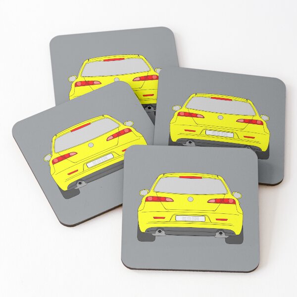 Item preview, Alfa Romeo 159 SW rear view yellow designed and sold by EdimDesign.