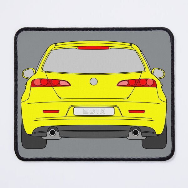 Item preview, Alfa Romeo 159 SW rear view yellow designed and sold by EdimDesign.
