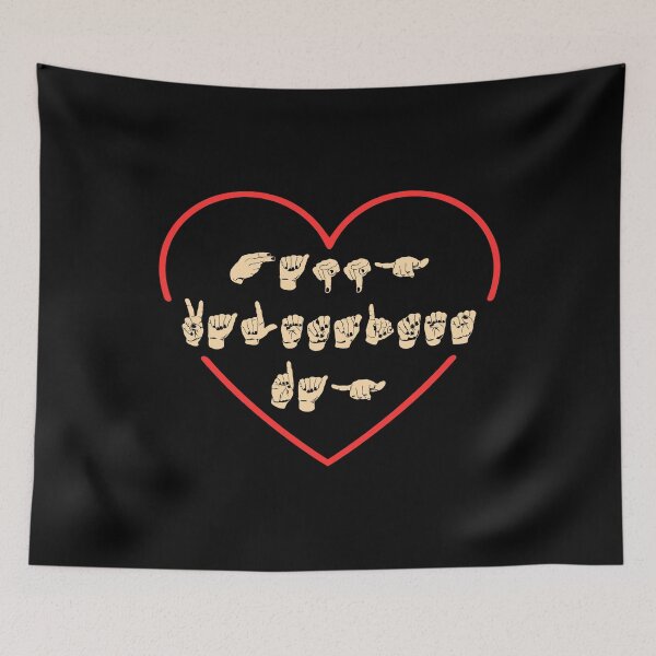 Item preview, ASL Happy Valentine's Day I designed and sold by Lemon Pepper.