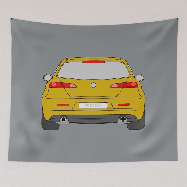 Item preview, Alfa Romeo 159 SW rear view golden designed and sold by EdimDesign.