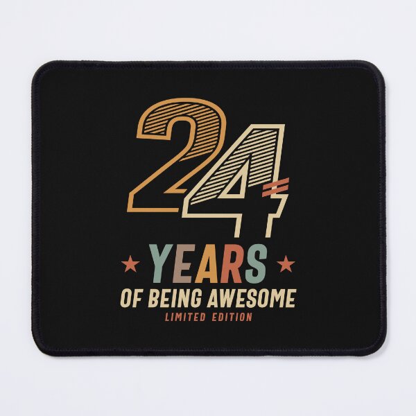 Item preview, 24 Years Of Being Awesome 2000 24th Birthday designed and sold by cidolopez.