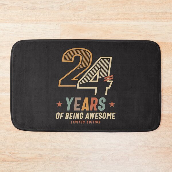 Item preview, 24 Years Of Being Awesome 2000 24th Birthday designed and sold by cidolopez.