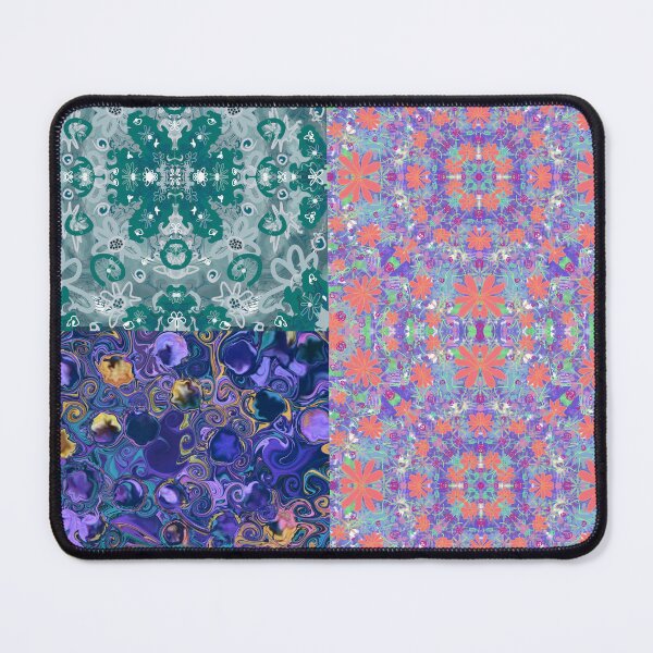 Item preview, patchwork floral pattern designed and sold by Flowersonstuff.