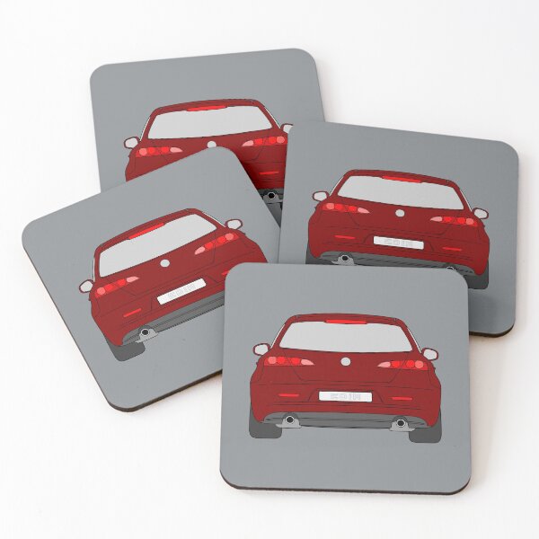 Item preview, Alfa Romeo 159 SW rear view wine red designed and sold by EdimDesign.