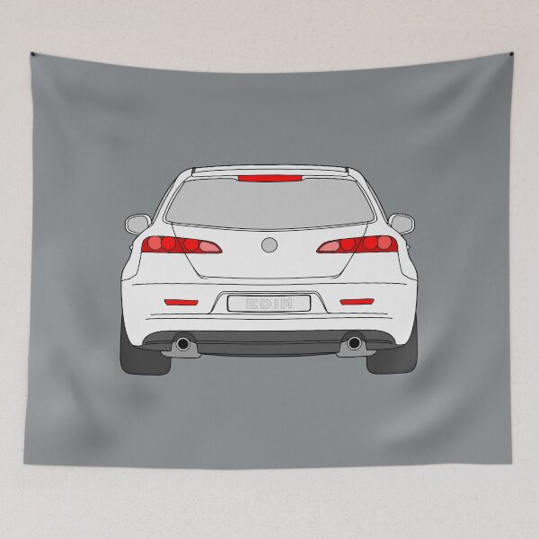 Item preview, Alfa Romeo 159 SW rear view white designed and sold by EdimDesign.