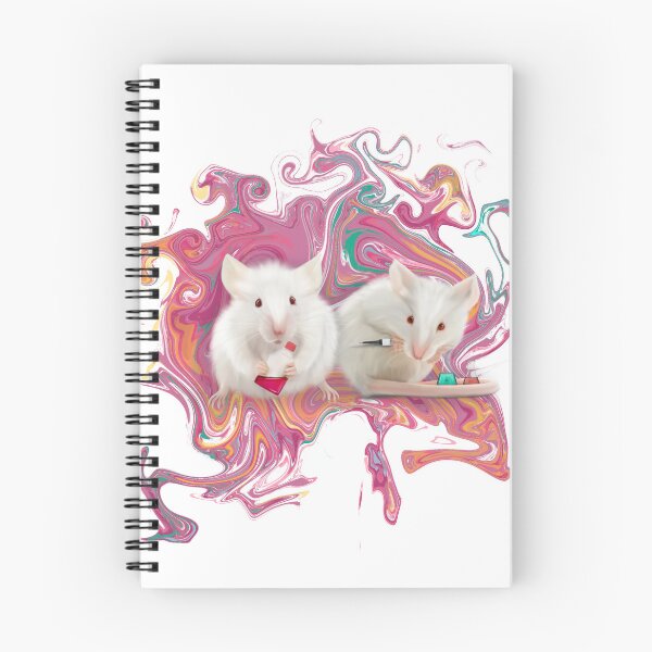 Item preview,  lab rats psychedelic pink  designed and sold by MonikaLauda.