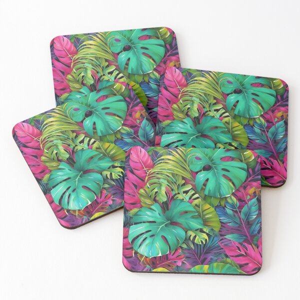 Item preview, Neon Jungle Pattern designed and sold by HOMETOWN86.