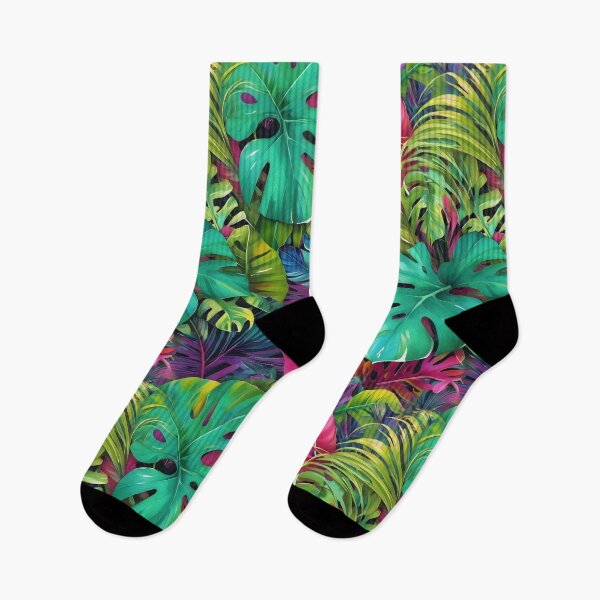 Item preview, Neon Jungle Pattern designed and sold by HOMETOWN86.