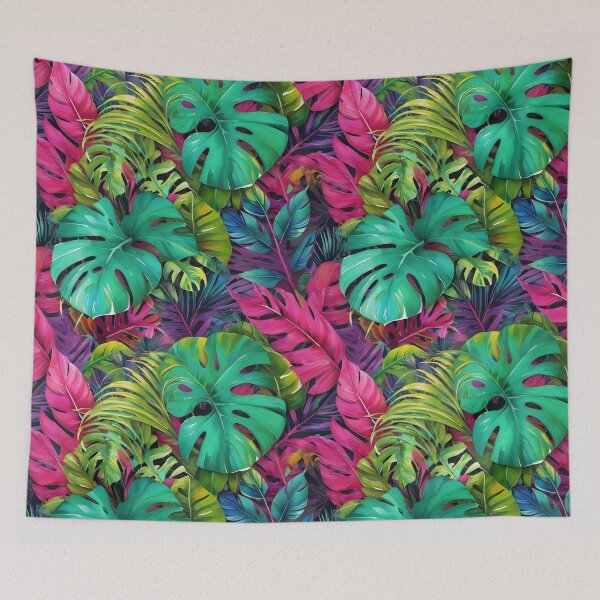 Item preview, Neon Jungle Pattern designed and sold by HOMETOWN86.