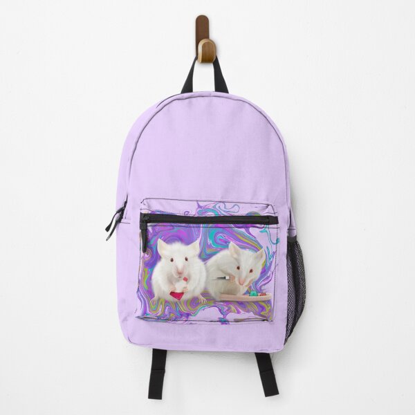 Item preview, lab rats psychedelic purple designed and sold by MonikaLauda.