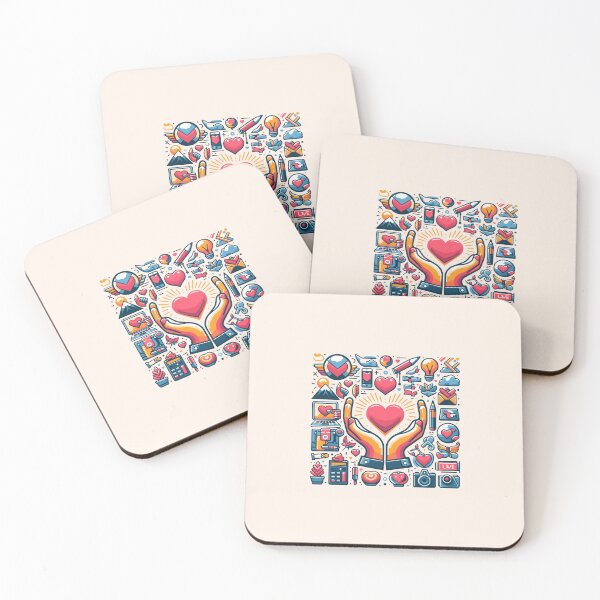 Item preview, HEARTS PATTERN designed and sold by Laura  Cabello.