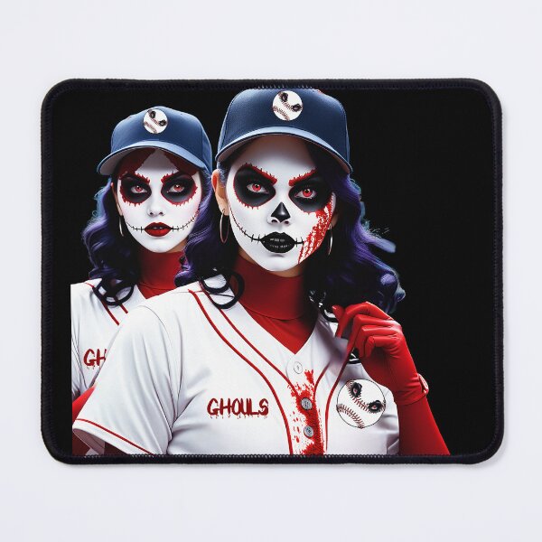 Item preview, Ghouls - Female Baseball Team designed and sold by FatCatStudios.