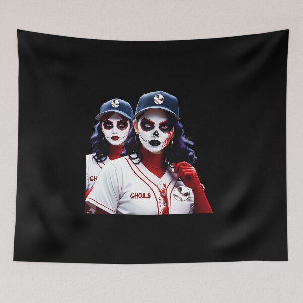 Artikelvorschau, Ghouls – Weibliches Baseballteam entworfen und verkauft von FatCatStudios.