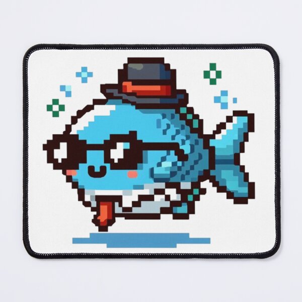 Item preview, Cute hard working fish designed and sold by Koobiocc.