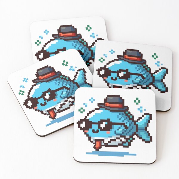 Item preview, Cute hard working fish designed and sold by Koobiocc.