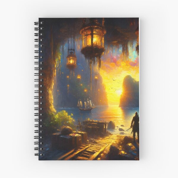 Item preview, Lanterns of the Hidden Cove designed and sold by RobertMartinArt.